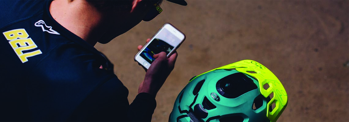 Bell faz capacete com câmera 360° que filma em 4K